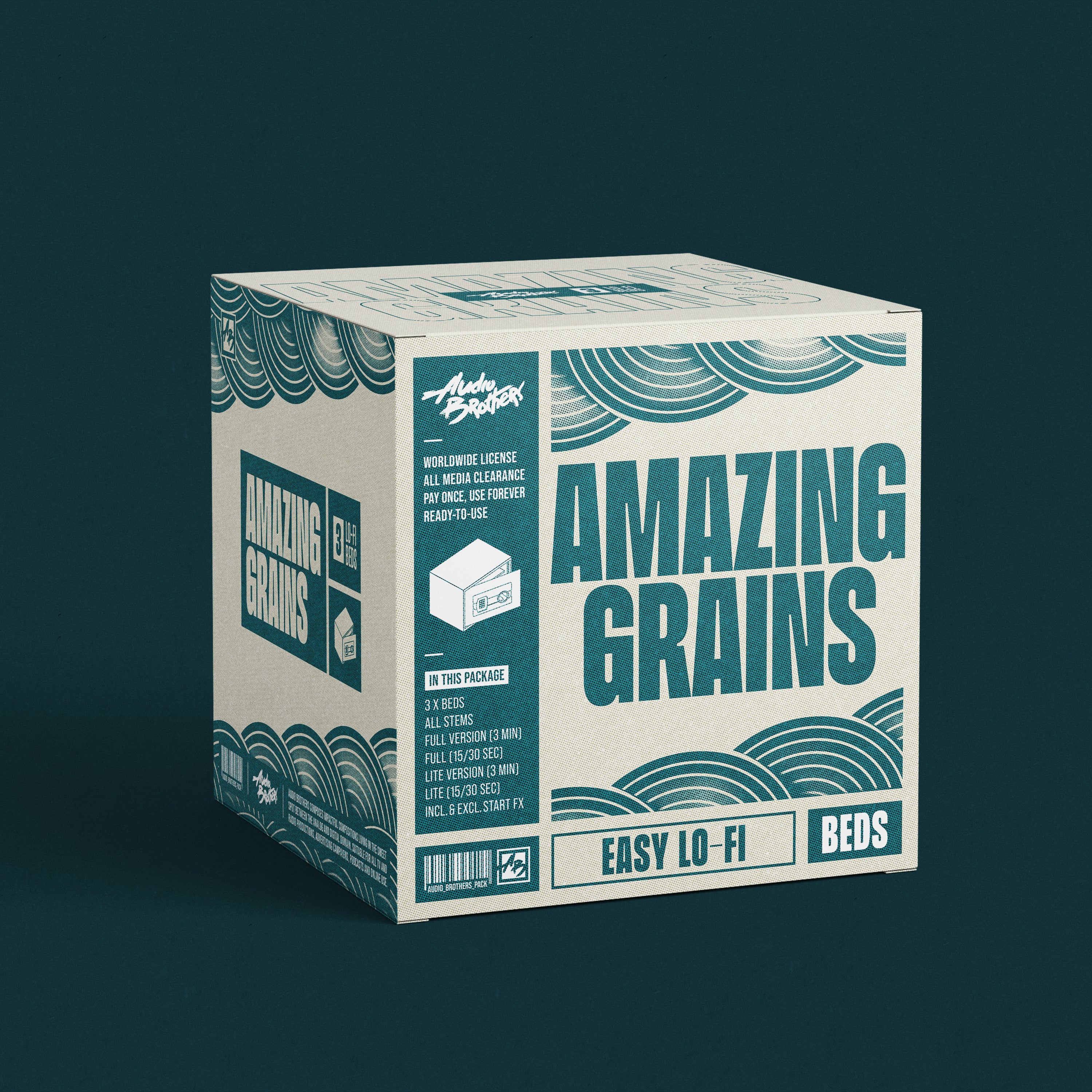 Amazing Grains Audio Brothers Music Beds for Radio Imaging Production