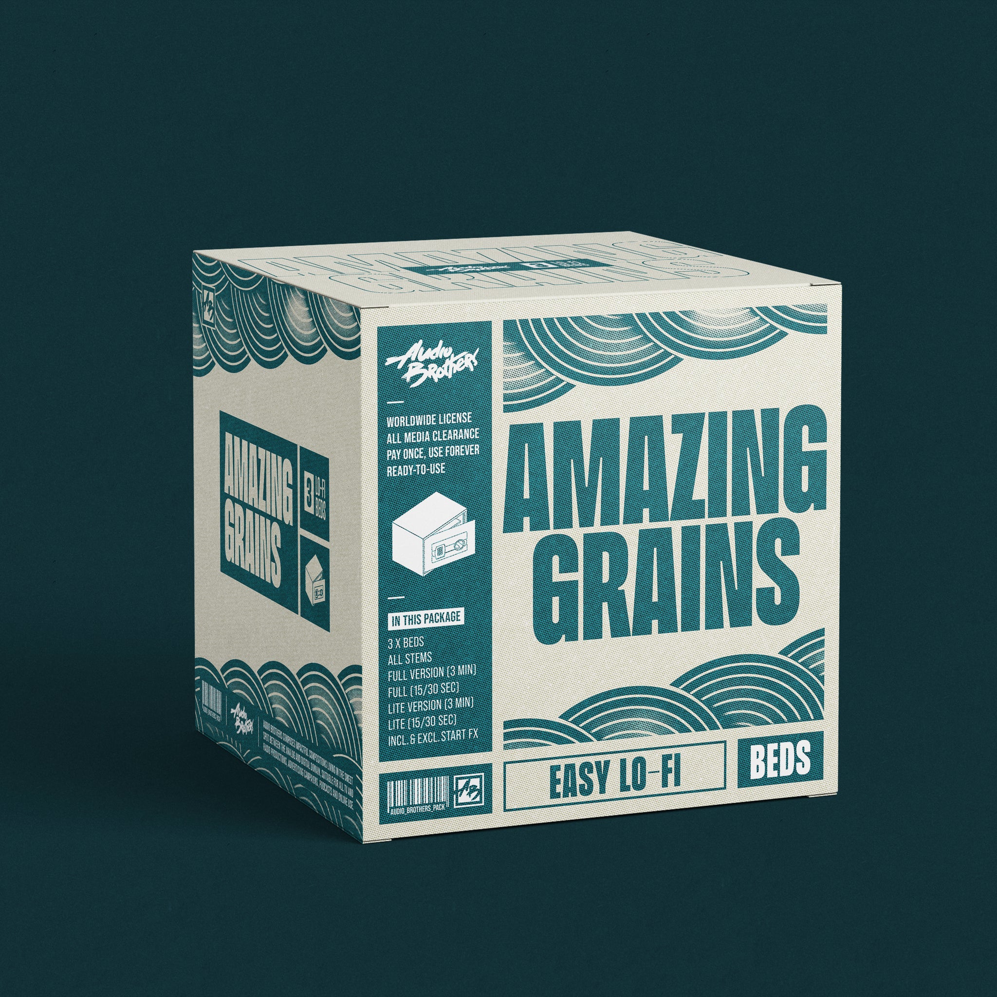 3x Music Beds (Easy Lo Fi) - Amazing Grains