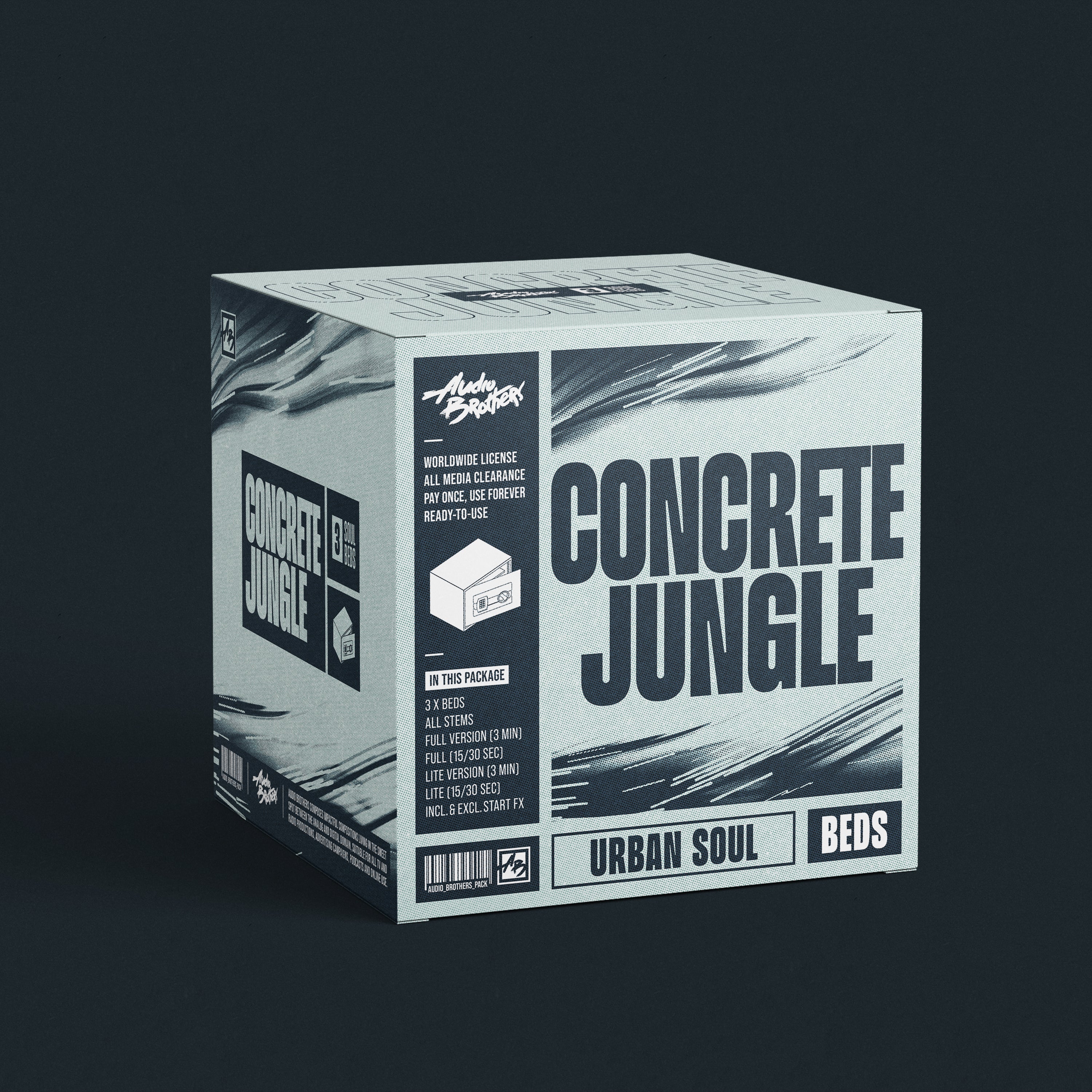 Concrete Jungle Audio Brothers Music Beds for Radio Imaging Production