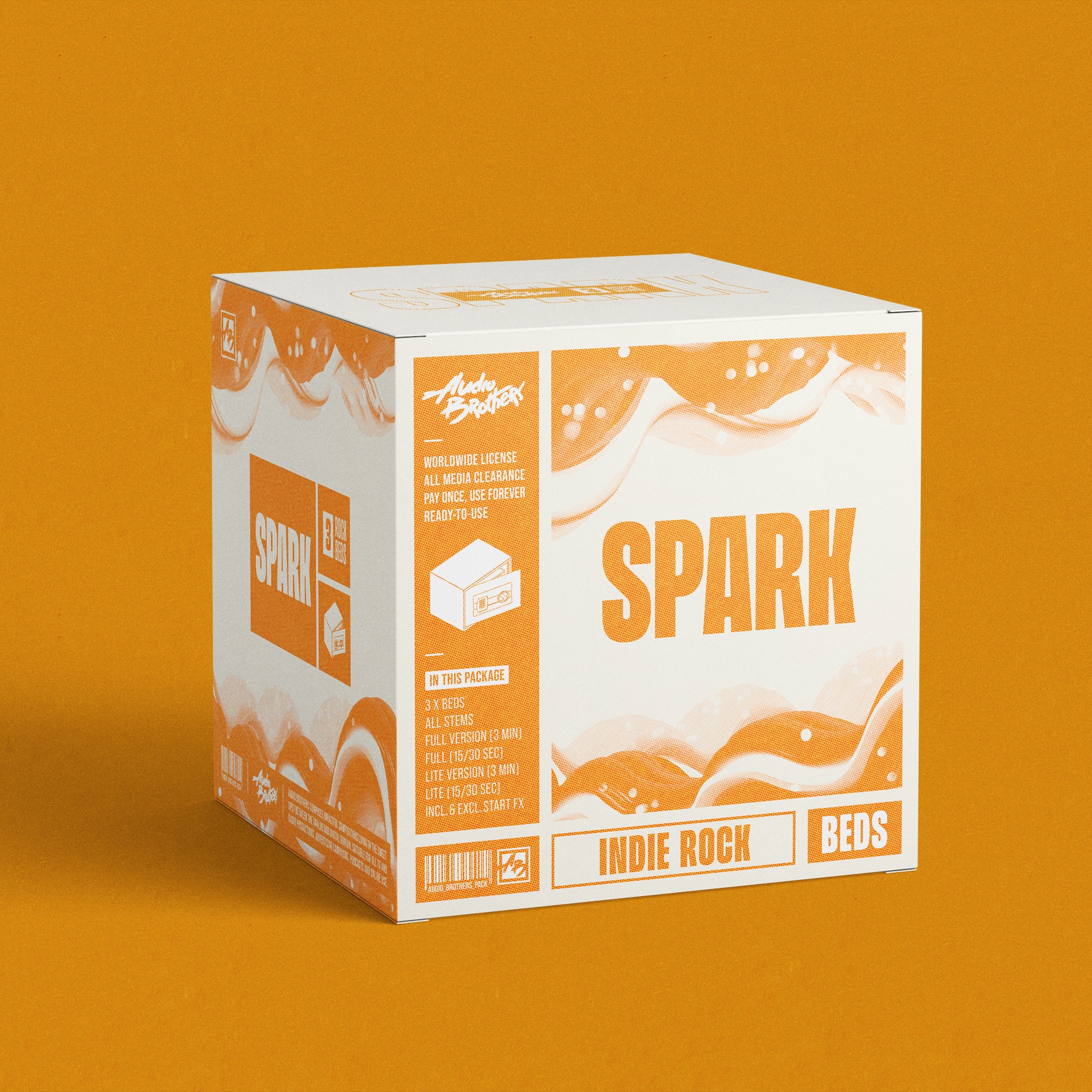 3x Music Beds (Indie Rock) - Spark