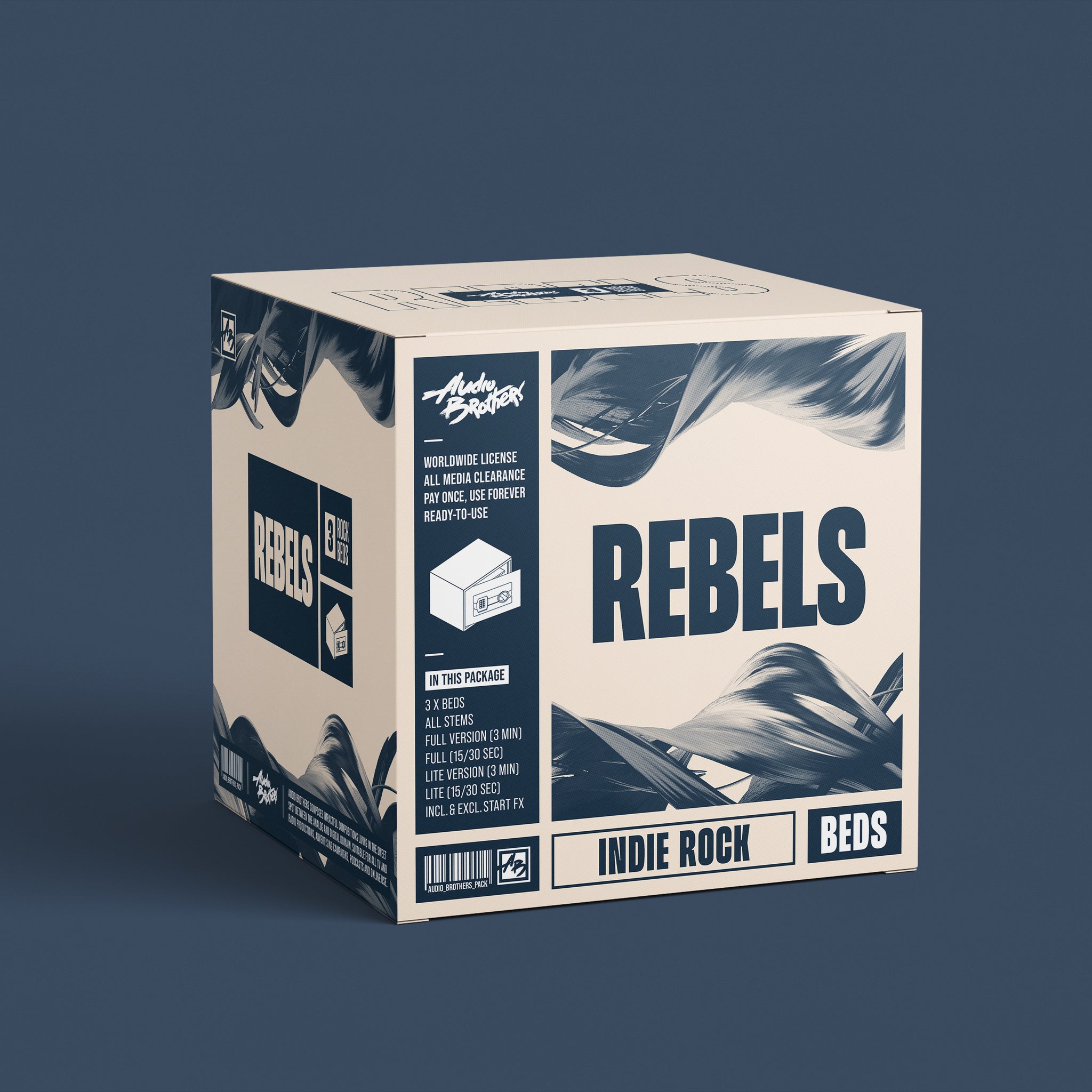 3 x Music Beds - REBELS
