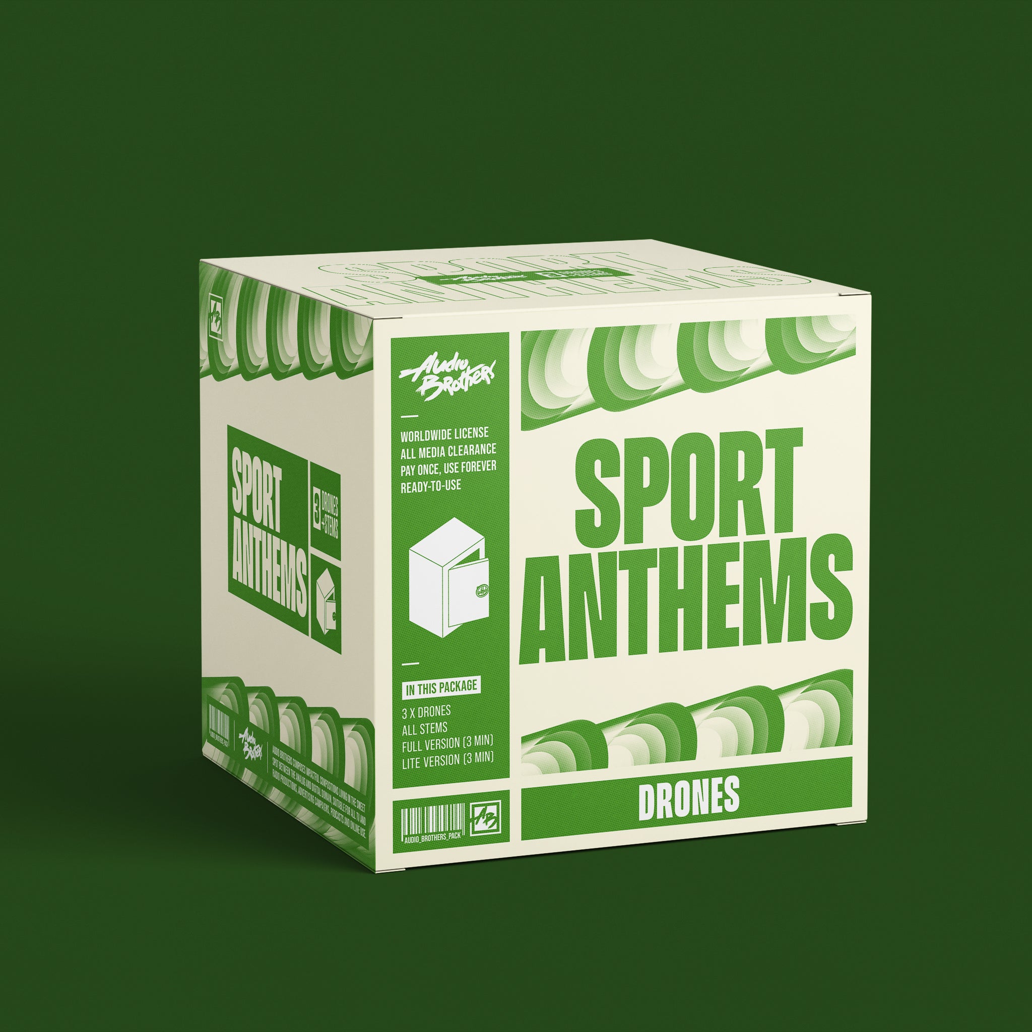 3 x Drones - SPORT ANTHEMS